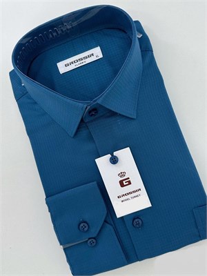 Сорочка мужская василек 2293