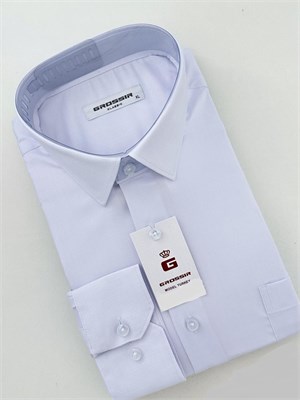 Сорочка приталенная белая 2332