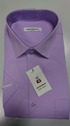 Сорочка сиреневая короткий рукав 2382