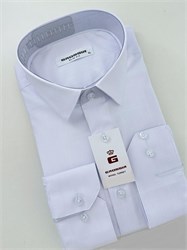 Сорочка мужская белая  длинный рукав G-7213